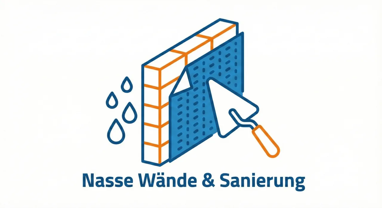 Illustration: Abdichtung & Sanierung